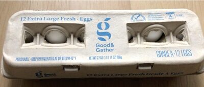 Grade A White Large Eggs