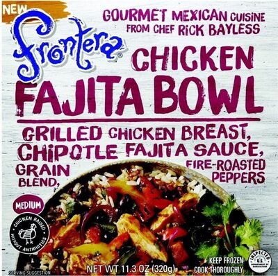 Grain Blend, Fire-Roasted Peppers Fajita Bowl, Chicken