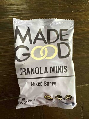 Granola Minis Mixed Berry Organic
