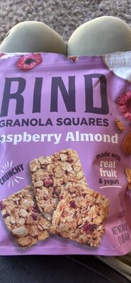Granola Squares Raspberry Almond