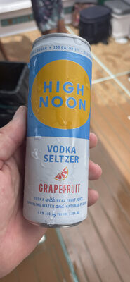 Grapefruit Vodka Seltzer