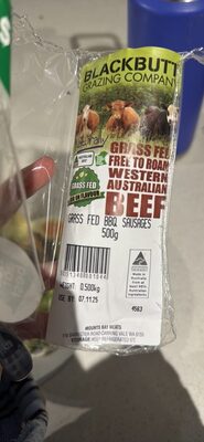 Grass Fed BBQ Sausages