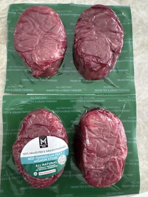 Grass Fed Beef Filet Mignon Steak