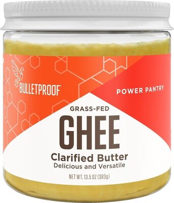 Grass-fed ghee quality clarified butter fat from