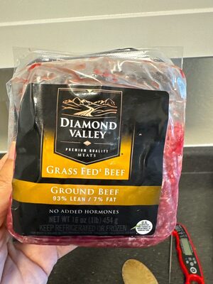 Grass Fed Ground Beef 93% Lean 7% Fat