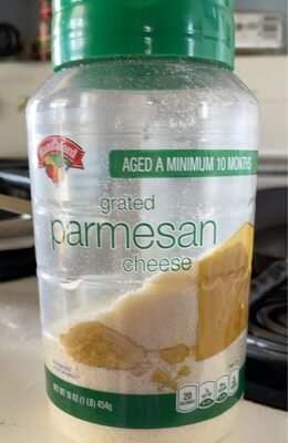 Grated parmesan cheese