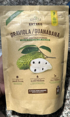 Graviola/Guanabana Leaf and Fruit Powder