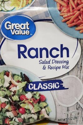 great value Ranch salad dressing mix