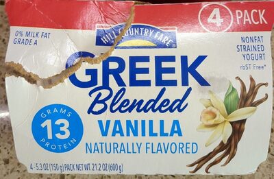 Greek Blended Vanilla Yogurt