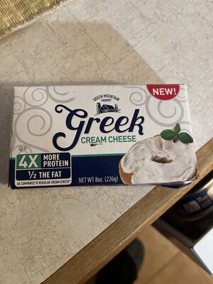 Greek cream cheese & greek yogurt
