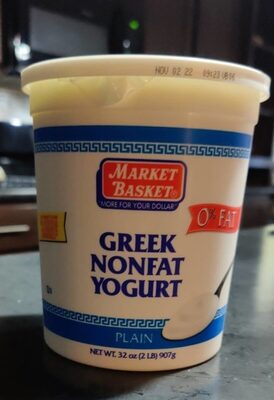 Greek nonfat yogurt plain