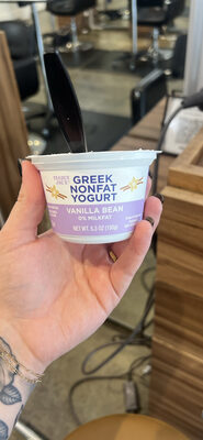 Greek Nonfat Yogurt Vanilla Bean