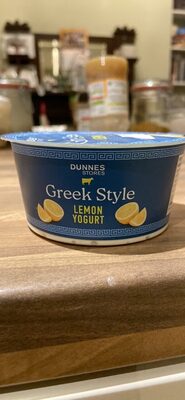 Greek Style Lemon Yogurt
