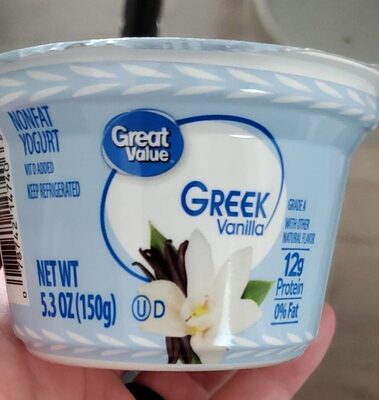 Greek Vanilla yogurt