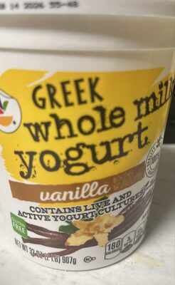Greek Whole Milk Yogurt