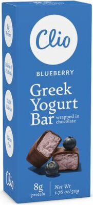 Greek Yogurt Bar Wrapped In Chocolate