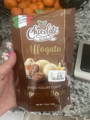 Greek Yogurt Coated Espresso Beans