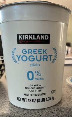 Greek Yogurt plain 0% milkfat