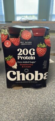 Greek Yogurt Protein Drink Strawberries & Cream