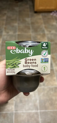 Green Beans baby food