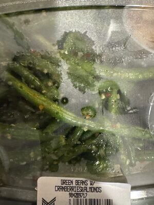 Green Beans W/ cranberries&almonds