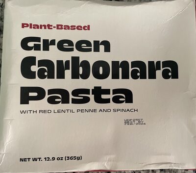 Green Carbonara Pasta