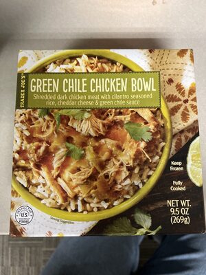 Green Chile Chicken Bowl