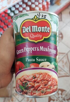 Green Pepper & Mushroom Pasta Sauce