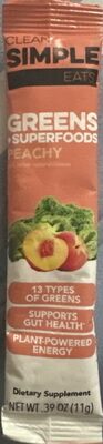 Green + Superfoods Peachy