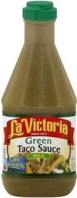 Green taco sauce mild