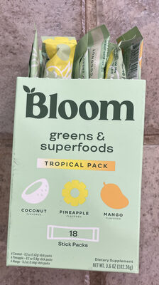 Greens & Superfoods Tropical Pack