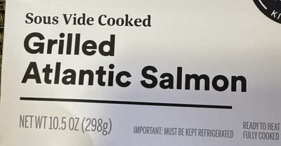 Grilled Atlantic Salmon Sous Vide