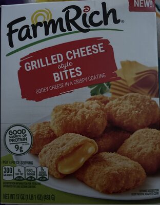 Grilled cheese style bites