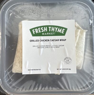 Grilled Chicken Caesar Wrap