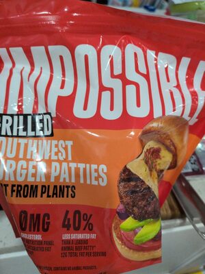 Grilled Southwest Burger Patty