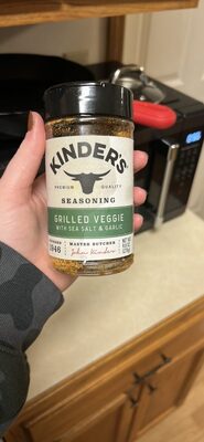 Grilled Veggie Seasoning with Sea Salt & Garlic