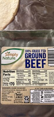 GROUND BEEF