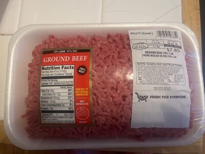Ground Beef 73% Lean