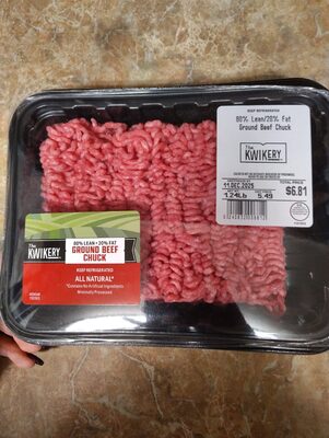 Ground Beef 80% Lean 20% Fat