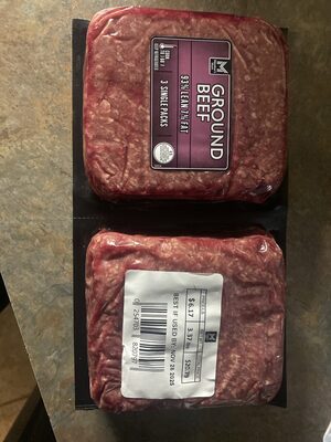Ground Beef 93% Lean 7% Fat
