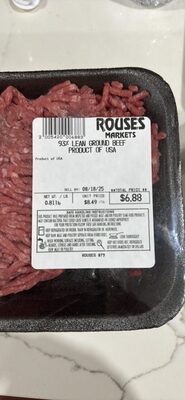 Ground Beef 93% Lean / 7% Fat
