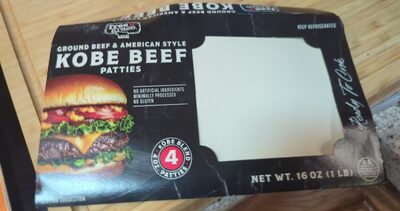 Ground Beef In American Style Kobe Beef Patties