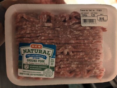 Ground Pork 90% Lean / 10% Fat