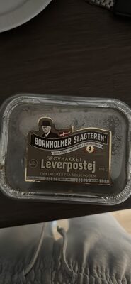 Grovhakket leverpostej, bagt