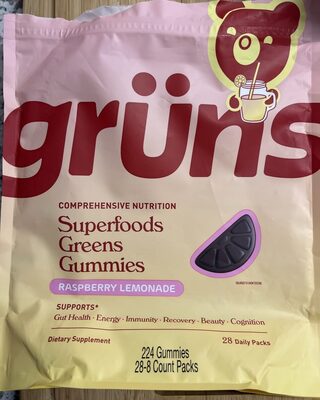 Gruns Superfood gummies