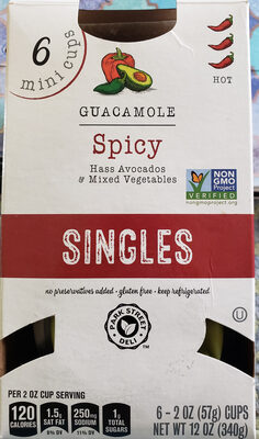 guacamole spicy singles