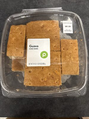Guava Cake Bars