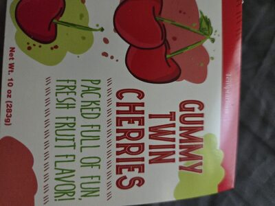 Gummy Sour Twin Cherries