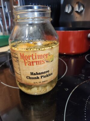 Habanero Chunk Pickles