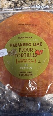 Habanero Lime Flour Tortillas